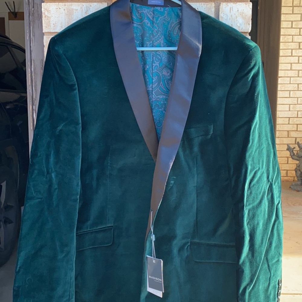 Green Velvet Jacket